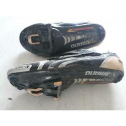 2 paar Shimano fietsschoenen maat 42