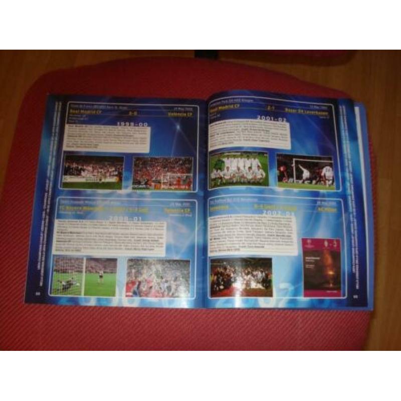 Uefa champions league leeg album/ boek 2007 - 2008 (panini