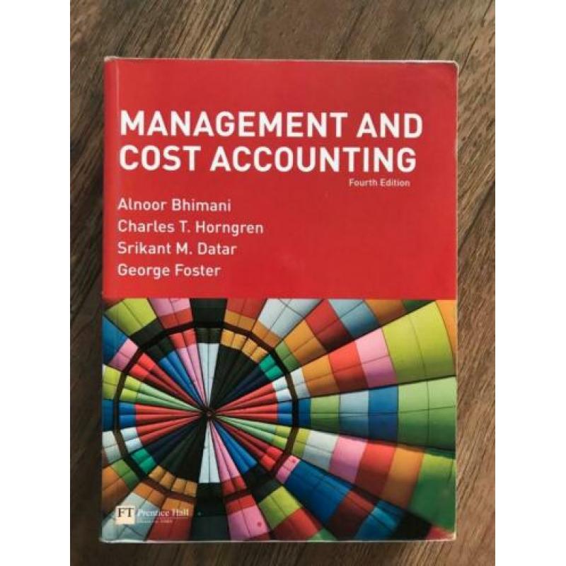 Management and cost accounting