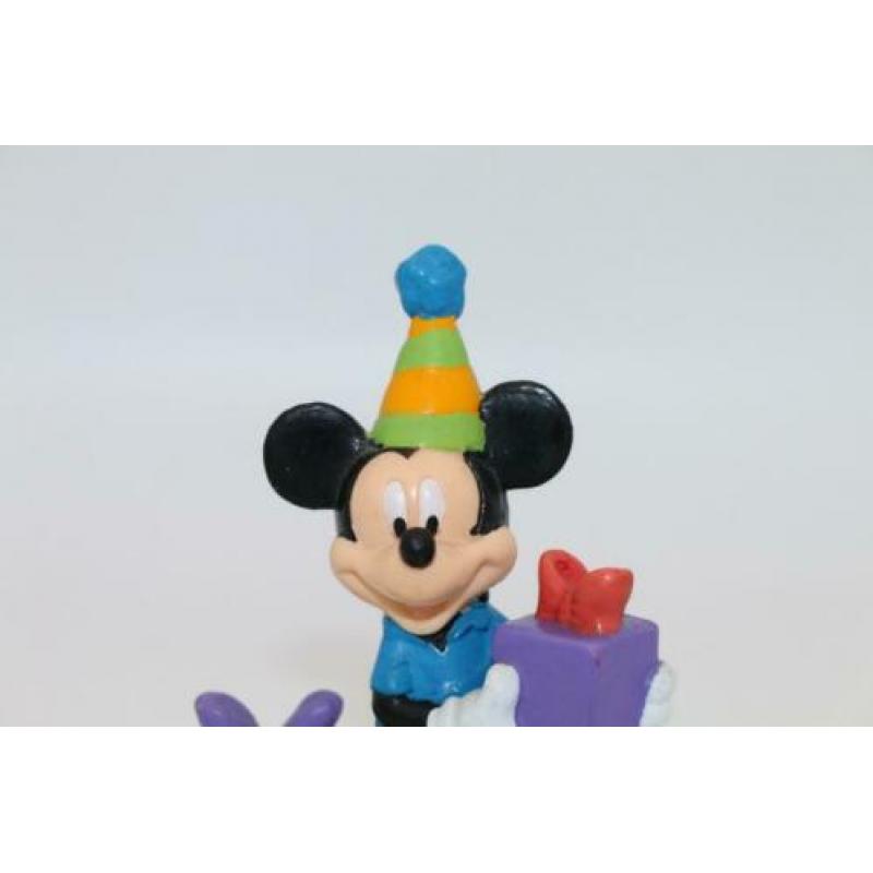 Mickey Bullyland figuurtje feestmuts verjaardag cadeautip