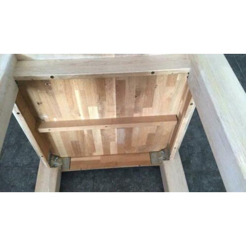 Te koop salontafel eiken