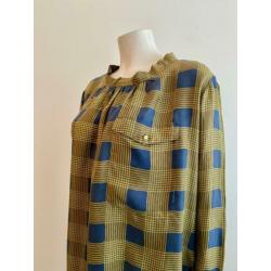 Dries van Noten zijden blouse M