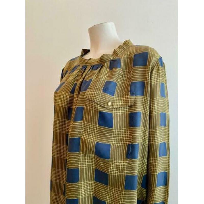 Dries van Noten zijden blouse M