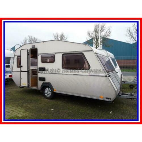 Nette Kip Grey Line 45T, zeer nette 4 pers. caravan