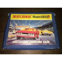 Matchbox koffer vol met auto’s lesney etc