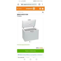 Vrieskist beko A+ bijna nieuw