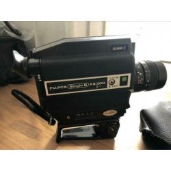 Oude fotocamera en filmcamera