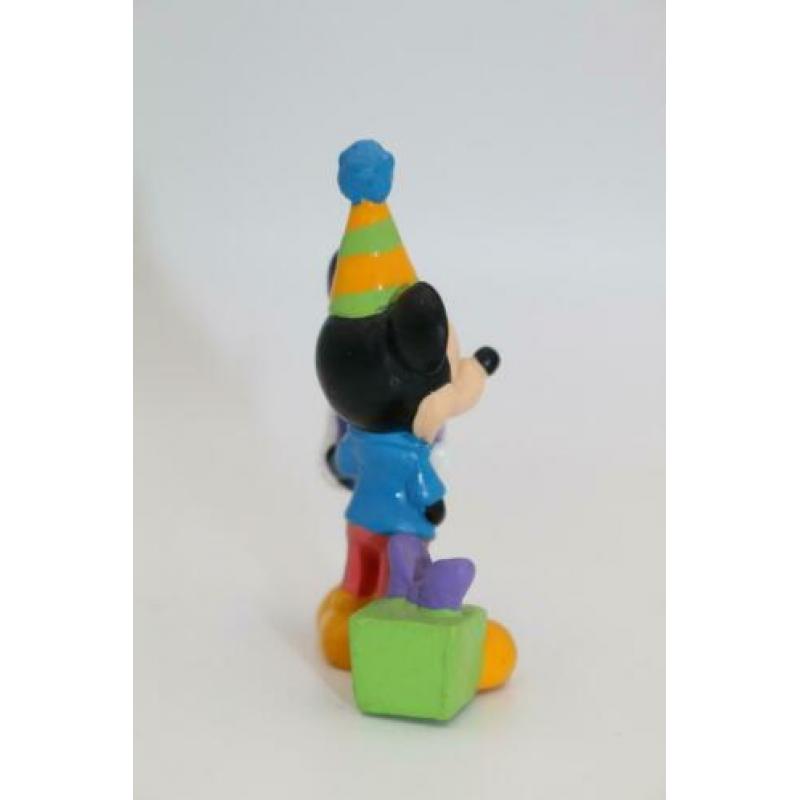 Mickey Bullyland figuurtje feestmuts verjaardag cadeautip