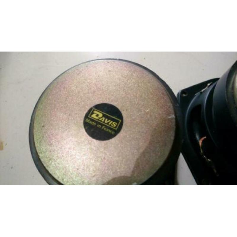 Davis dual voice coil speakers