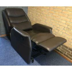 Luxe Sta op stoel Leder (relax, Relaxstoel, elektrisch)