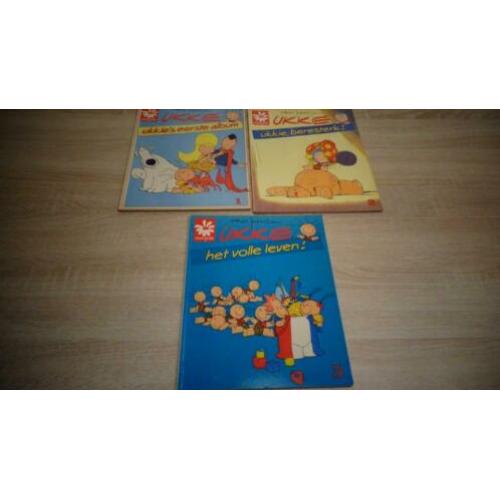 Ukkie stripboeken 3 stuks (zeer) goede staat