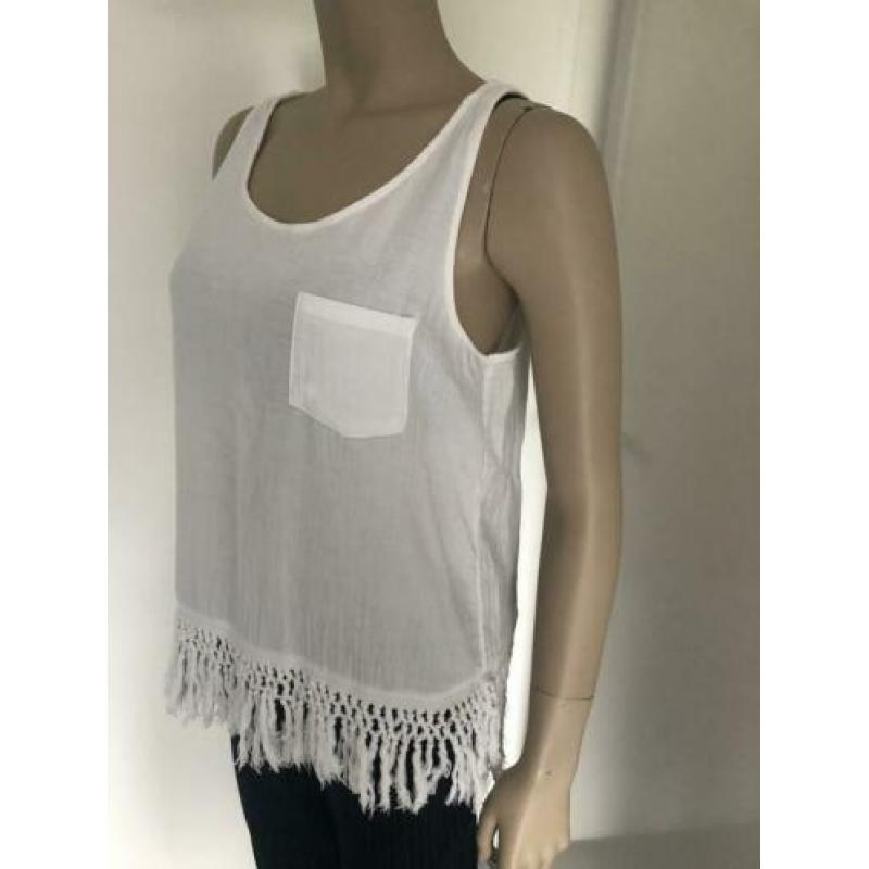 Top ecru van Object maat 40