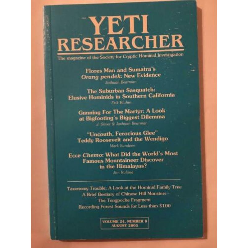Yeti researcher volume 24, number 8
