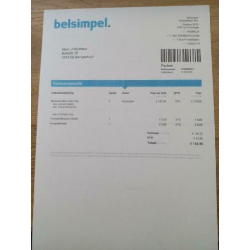 Motorola G5s Grey 32gb te koop