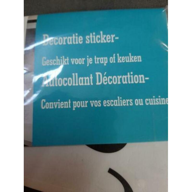 Stickers voor keuken of trap