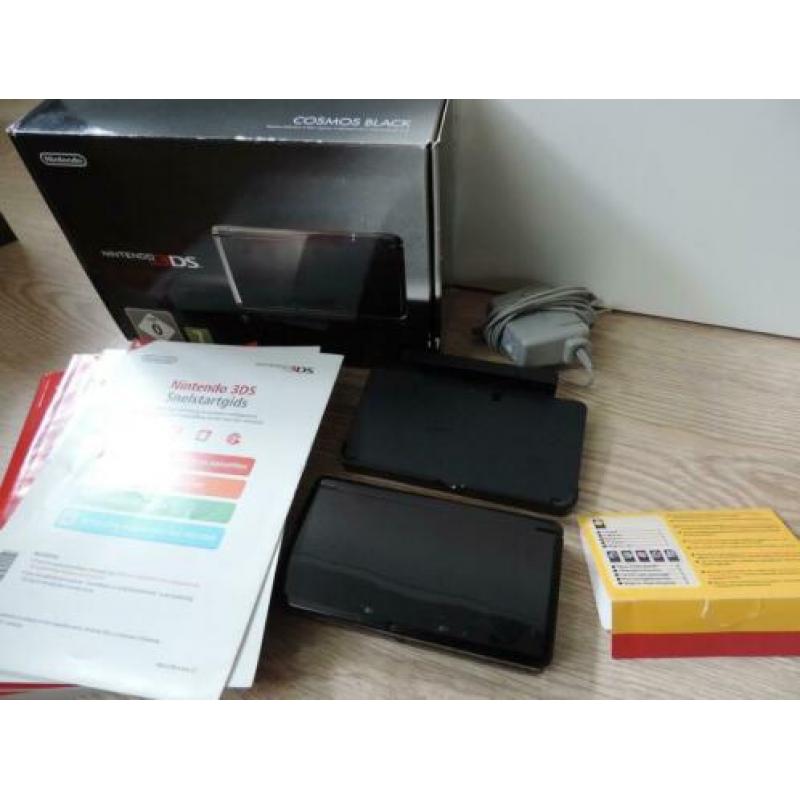 Nintendo 3DS Console | Complete Set Cosmos Black 3DS