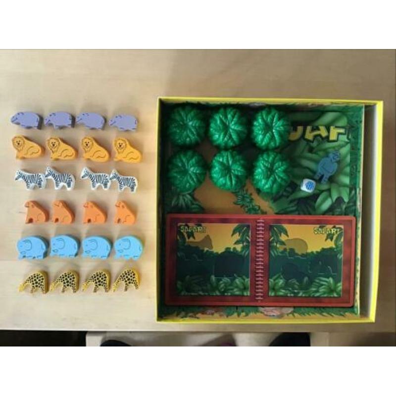 Bordspel SAFARI voor kinderen vanaf 4 jaar