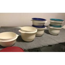 Tupperware 6 bakjes 3x400 ml/ 3x 700ml