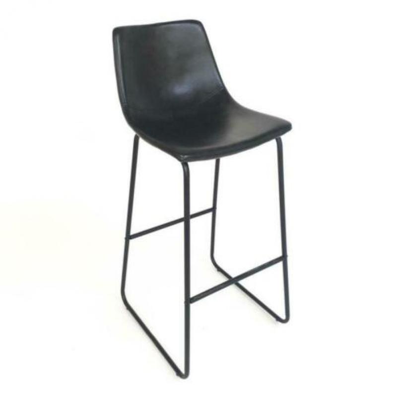 200x Vintage leren barkruk kruk horeca leer industriele 942