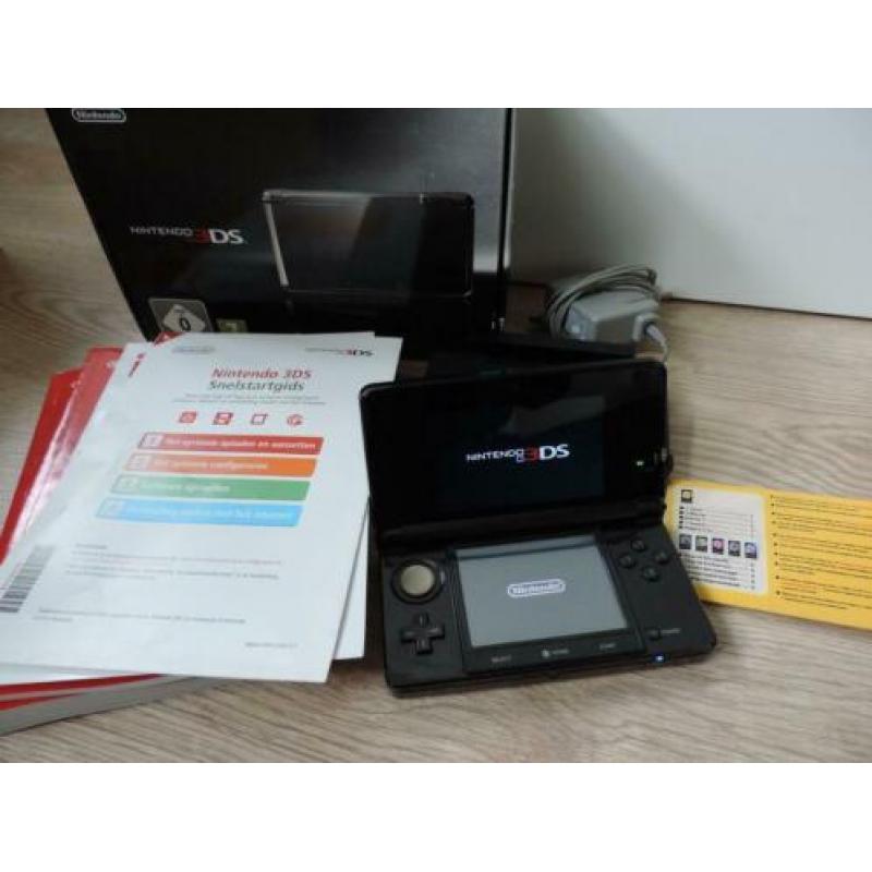 Nintendo 3DS Console | Complete Set Cosmos Black 3DS
