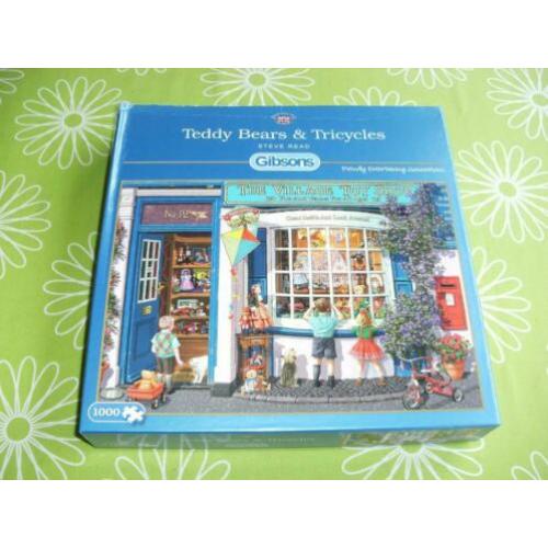Gibsons puzzel "Teddy Bears & Tricycles" 1000 stukjes