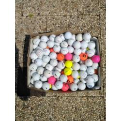 200 golfballen van alle merken voor 30 euro!