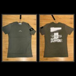 Stone Island t-shirt nieuw groen maat S L XL Valentino