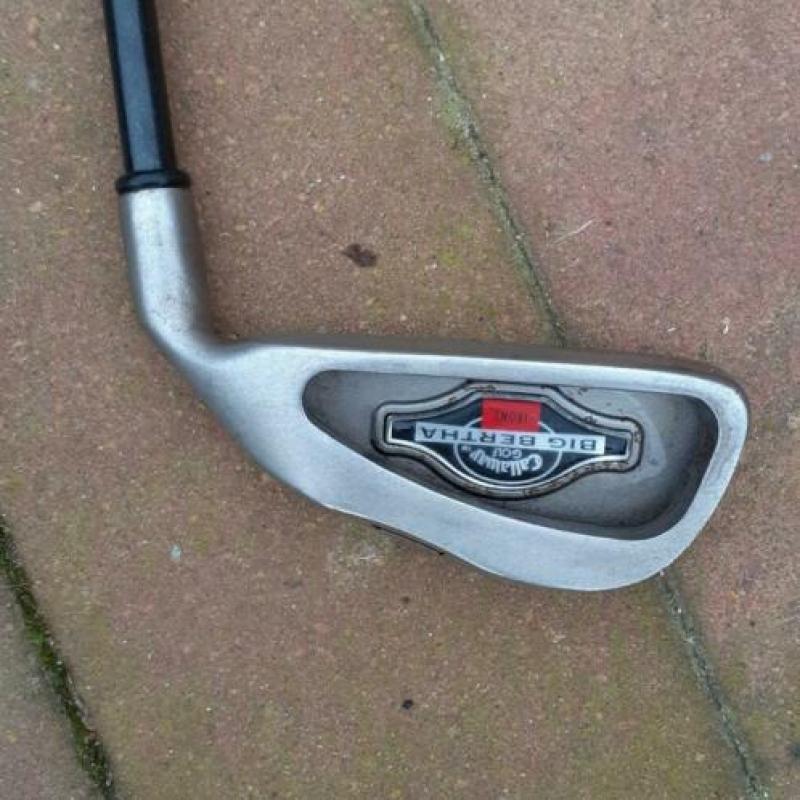 Callaway ijzer 1 graphite regular flex Big Bertha