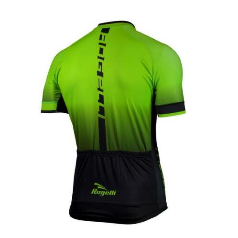 Fietskledingset 3 delig Rogelli Ispirato fluor/ groen/zwart