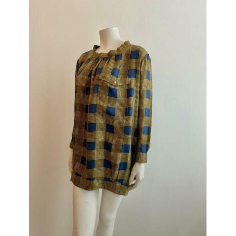 Dries van Noten zijden blouse M