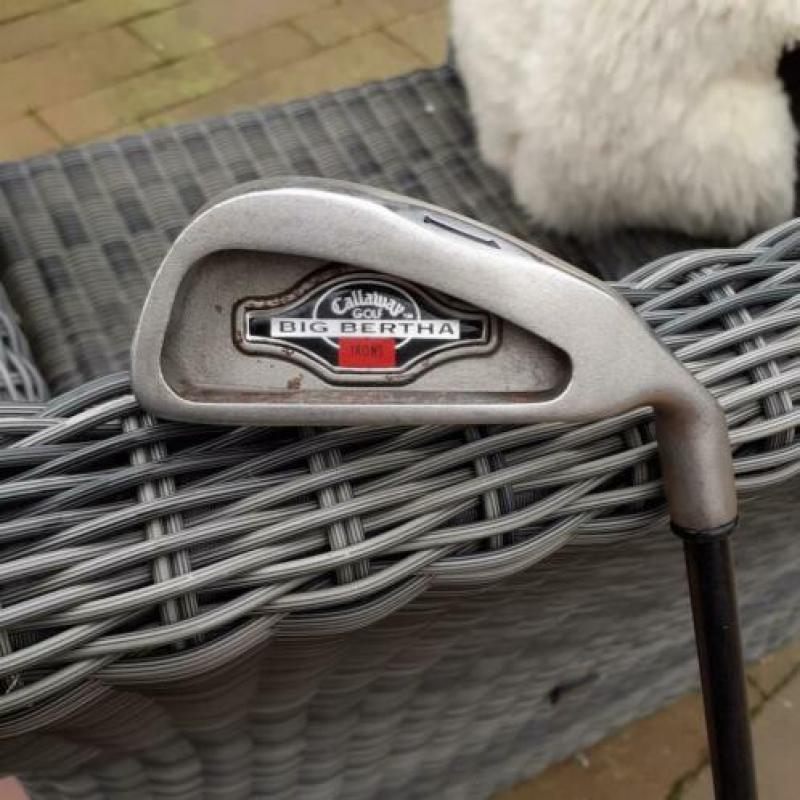 Callaway ijzer 1 graphite regular flex Big Bertha