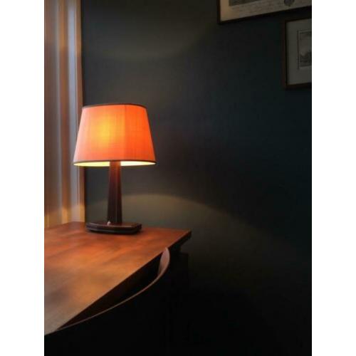 Mid century lamp toegeschreven aan Jacques Adnet voor Hermes