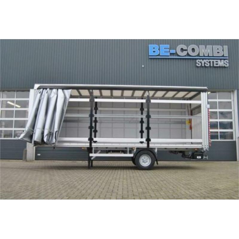 BE-Combi Schuifzeil oplegger eigen gewicht 2.430 kg. Dhollan