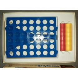 vier op rij mb vintage spel bordspel