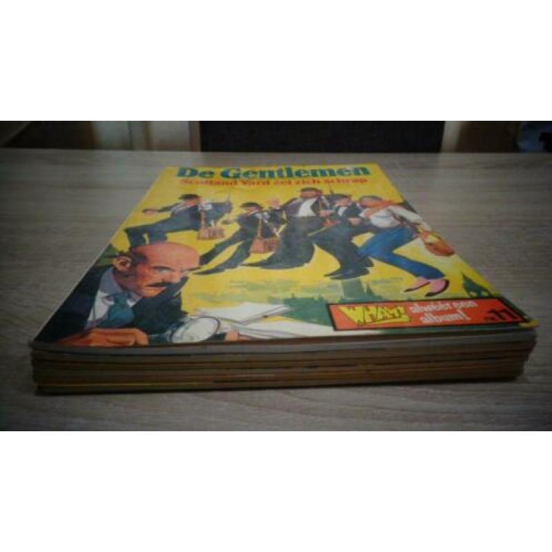 Gentlemen stripboeken 6 stuks goede staat