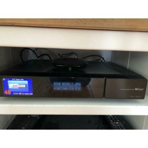Vu duo2 inc. 2 tuners satelliet & kabel