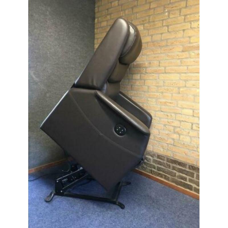 Luxe Sta op stoel Leder (relax, Relaxstoel, elektrisch)