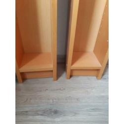 2 benno cd/boekenkastjes ikea