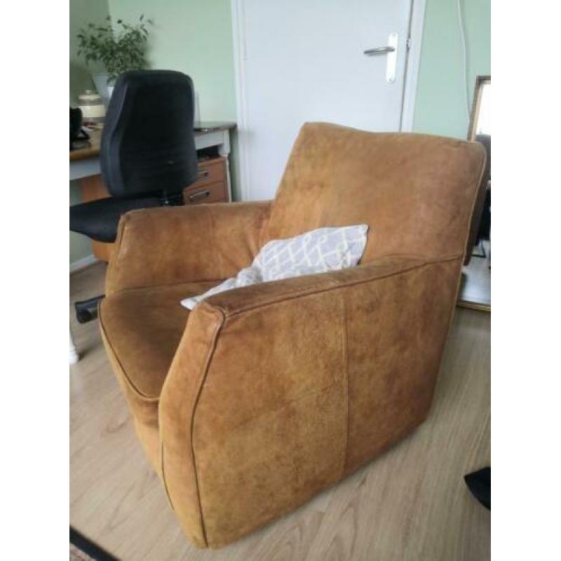 Leren zetel