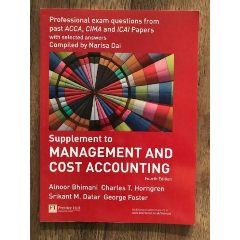 Management and cost accounting