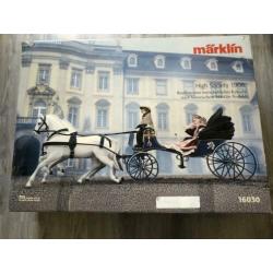 Marklin 16030 koets met porseleinen paarden