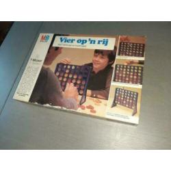 vier op rij mb vintage spel bordspel