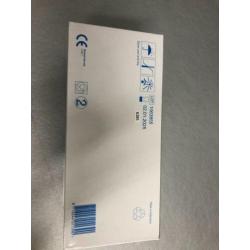 Mondmasker medisch blauw 50 stuks - partij