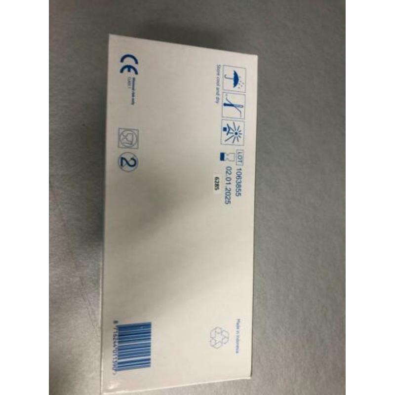 Mondmasker medisch blauw 50 stuks - partij