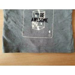 Groen truitje, longsleeve, Noppies, maat 56