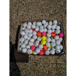 200 golfballen van alle merken voor 30 euro!