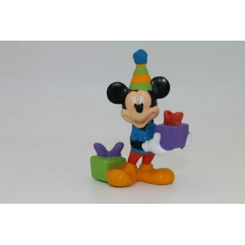 Mickey Bullyland figuurtje feestmuts verjaardag cadeautip