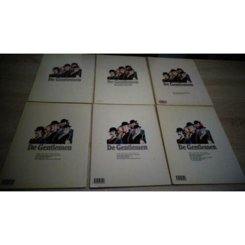 Gentlemen stripboeken 6 stuks goede staat