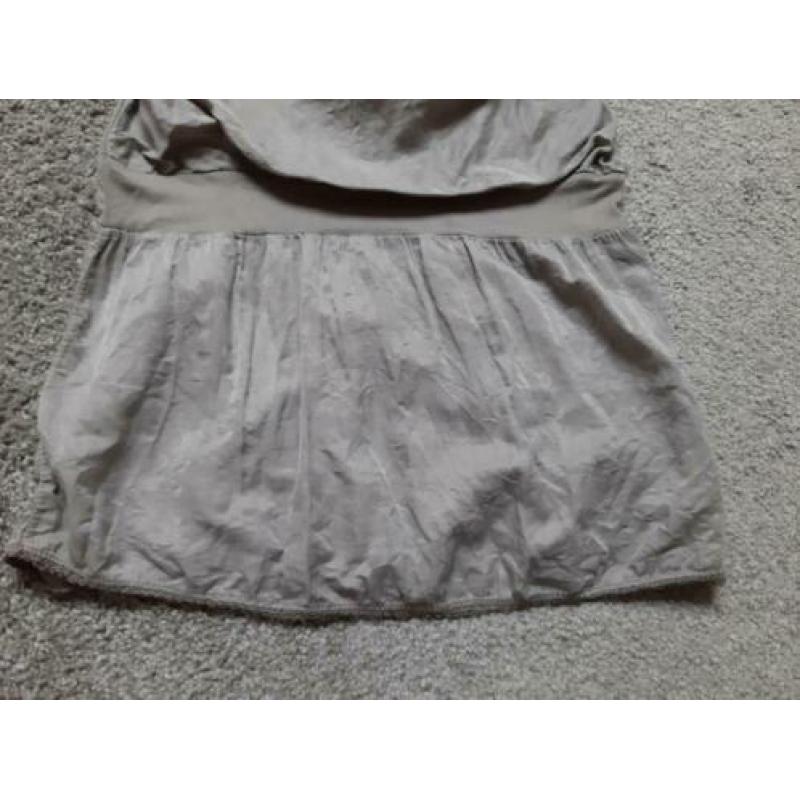 Taupe tuniek/top maat s/m