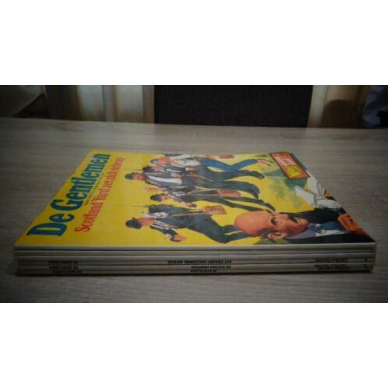 Gentlemen stripboeken 6 stuks goede staat